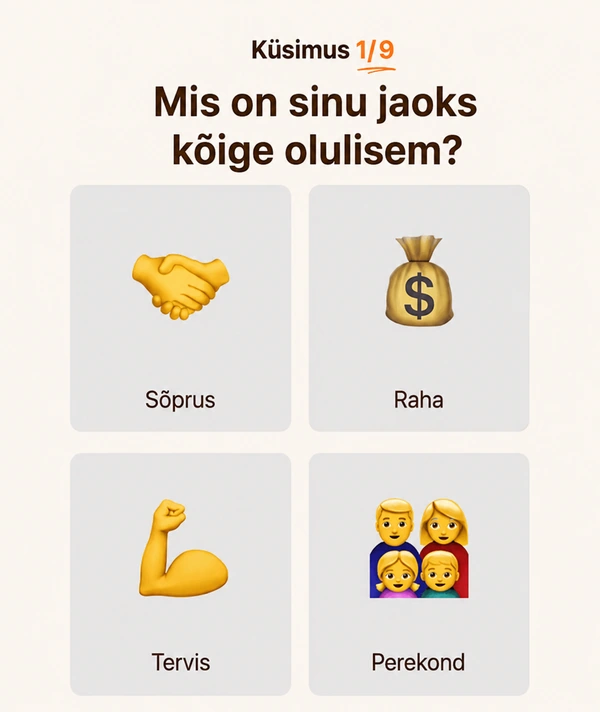 Kuidas luua viktoriini DudeQuizis?